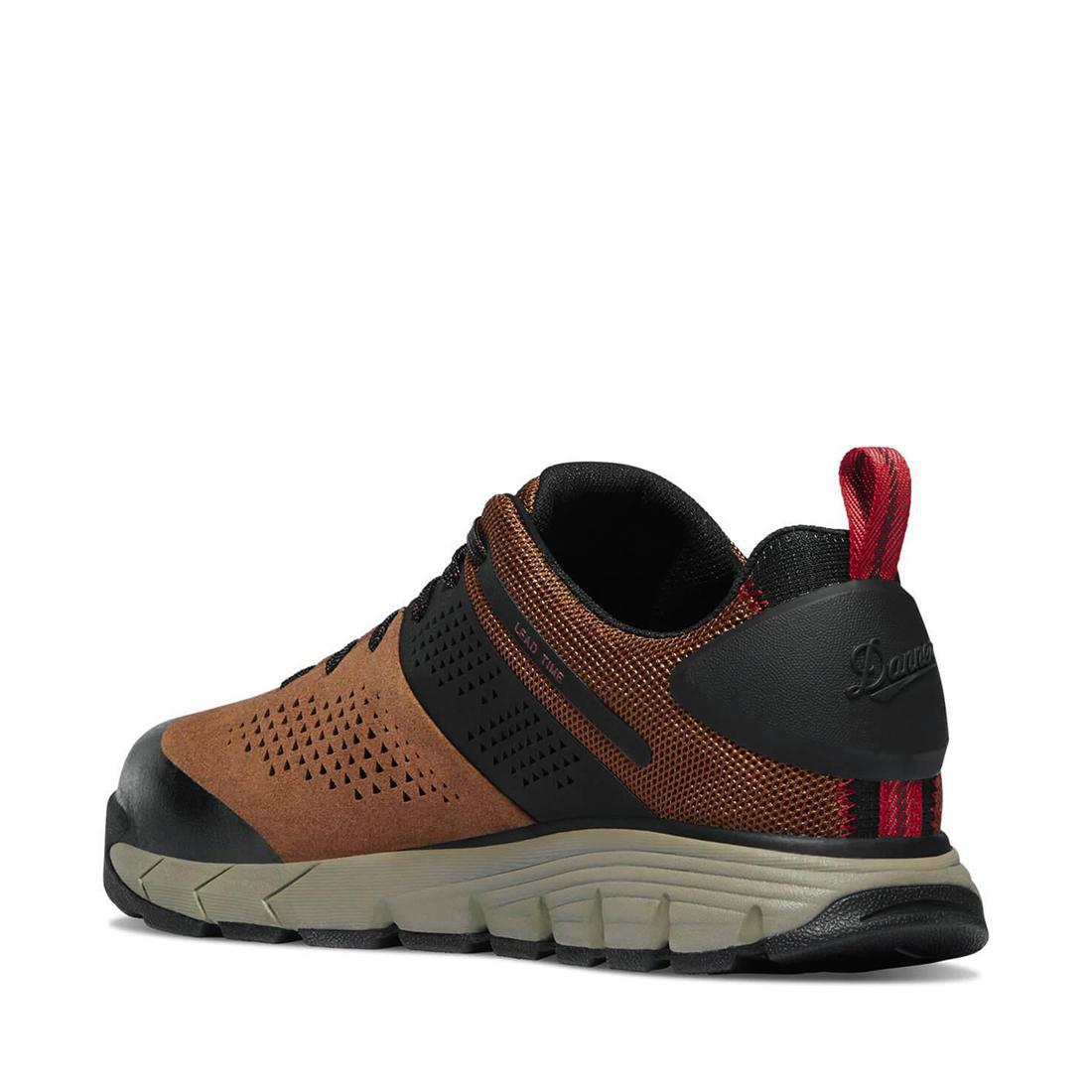 3 Nano Toe Work Shoes for Men - Brown Safety Boots with Slip Resistance | Ideal for Construction, Warehouse & Outdoor Work
