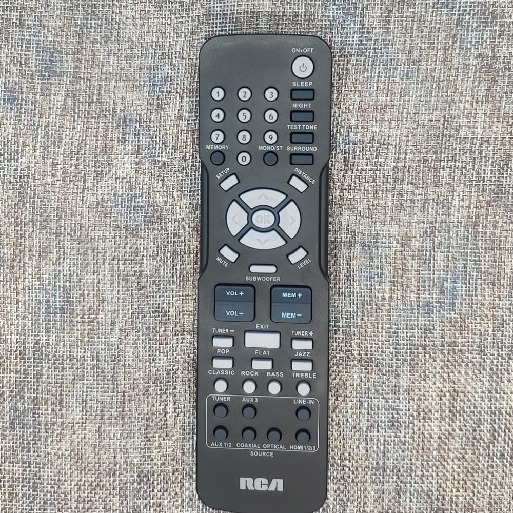Original RCA RT2781BE RT2781HBU RT2781H RT2761HB RCR192AB1 RT2760 RCR192AB2 RT2781H RT2780R DVD Home Theater System Replacement Remote Control - Perfect for Home Entertainment & Movie Nights