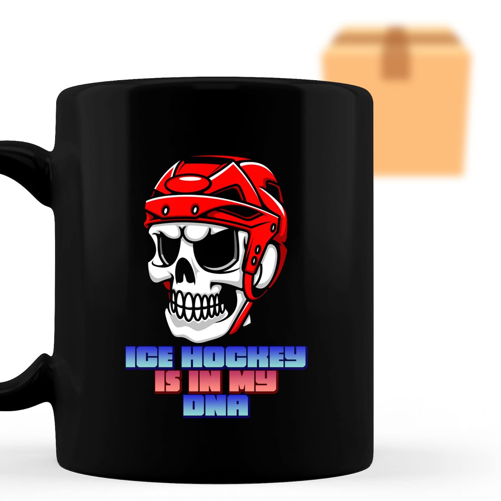 Funny Hockey Player Coffee Mug with Quote - Perfect Gift for Men, Women, Coworkers & Family - Birthday, Christmas Present Idea - Great for Office Use, Game Day & Hockey Fans