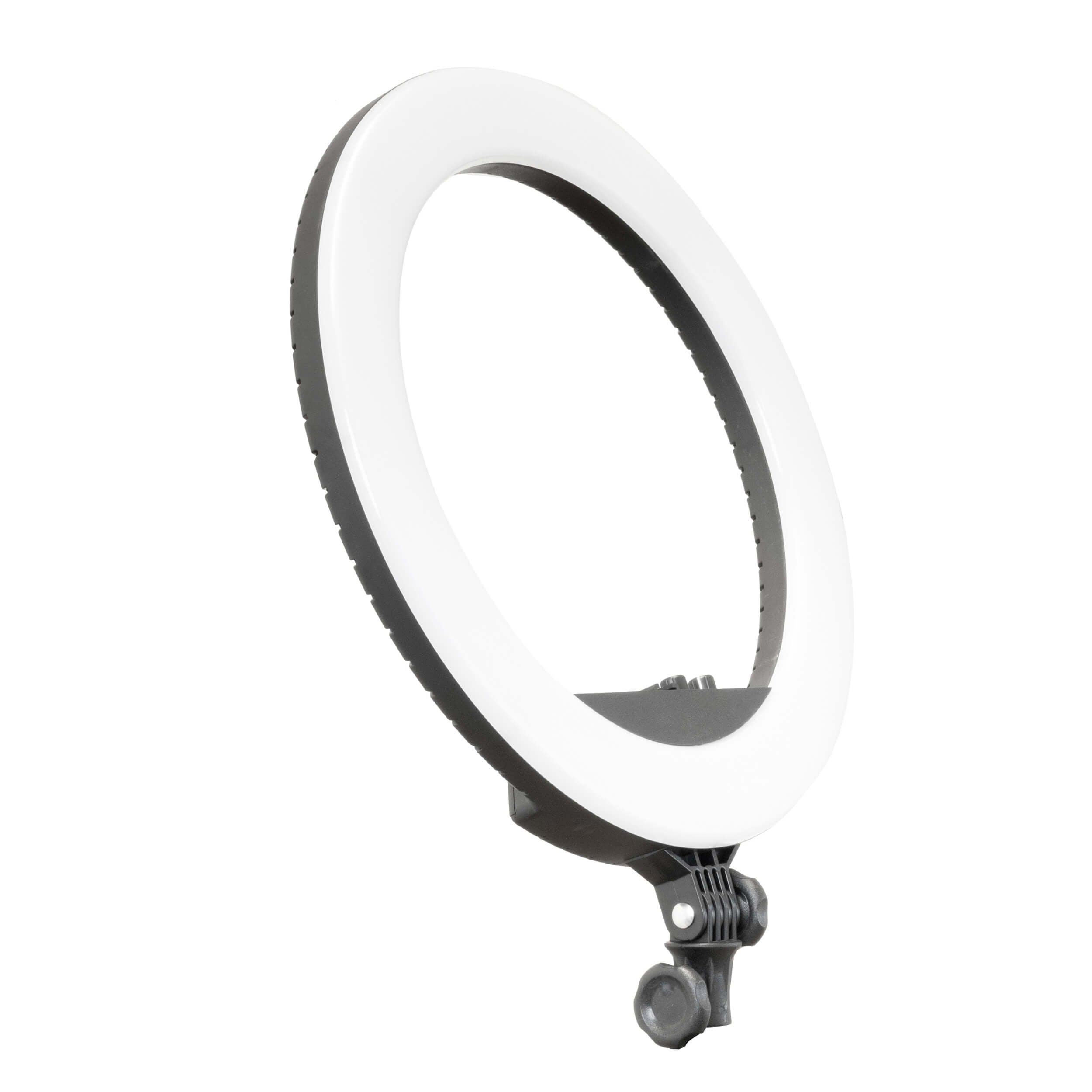 Professional RICO240B MKII LED Ring Light Kit for Hair Salon & Barber - Continuous Lighting with Smartphone Mount - Perfect for Makeup, Photography & Video Content Creation