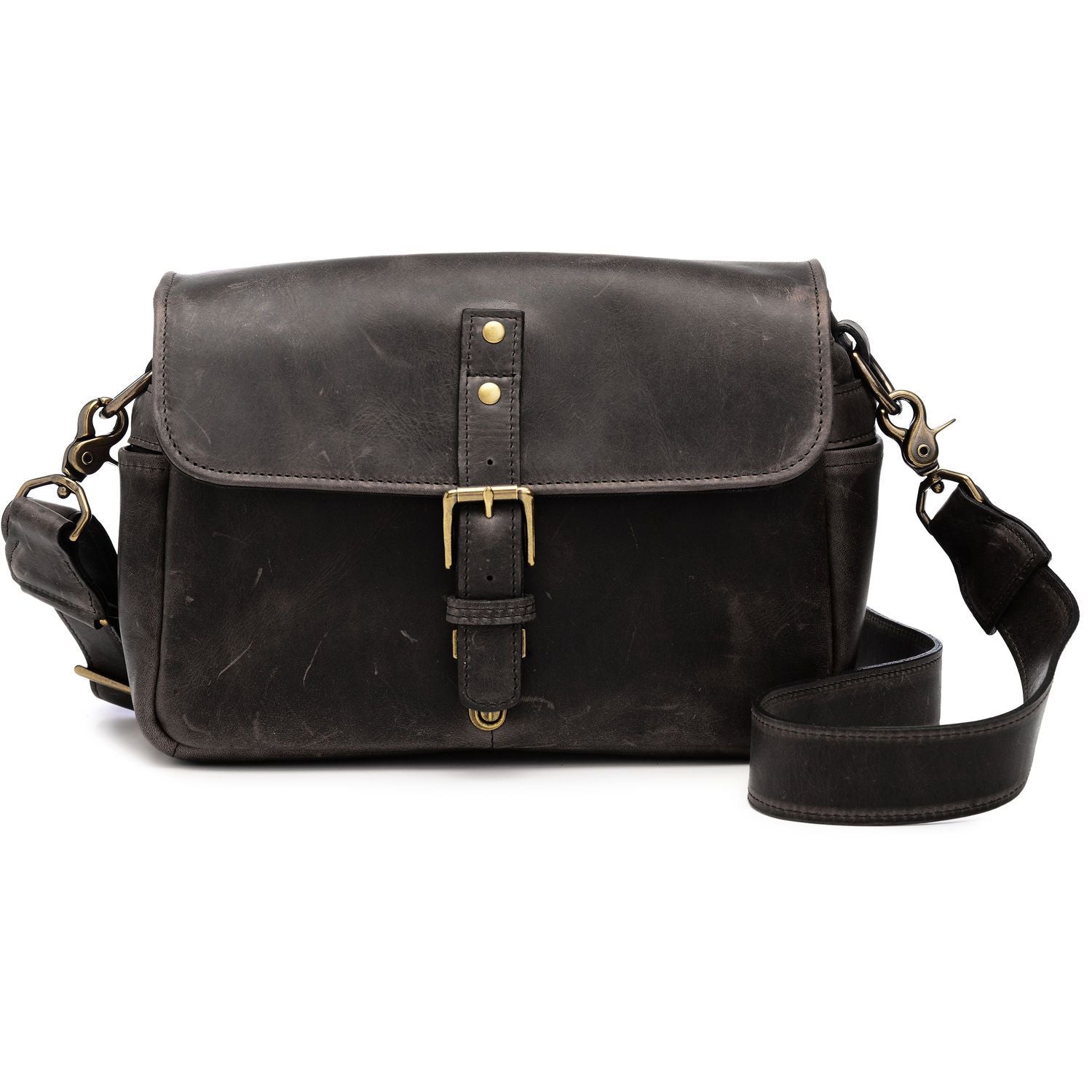 ONA Bowery Leather Camera Bag - Dark Truffle Brown for DSLR & Mirrorless Cameras | Perfect for Travel & Street Photography