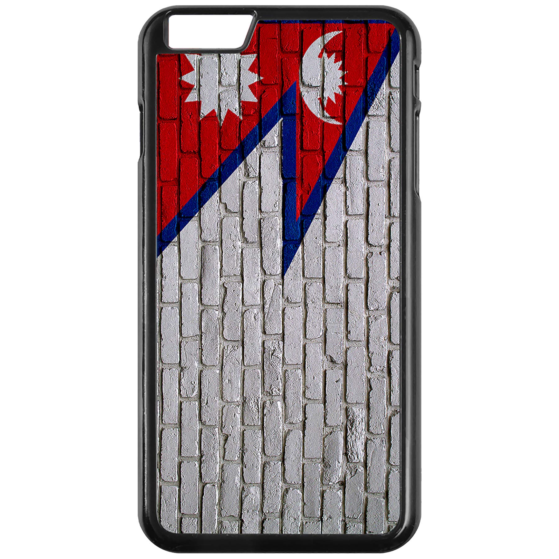 Apple iPhone 8 Plus Case with Nepal Flag Design - Durable Protective Cover for iPhone 8 Plus - Perfect for Travel, National Pride & Everyday Use