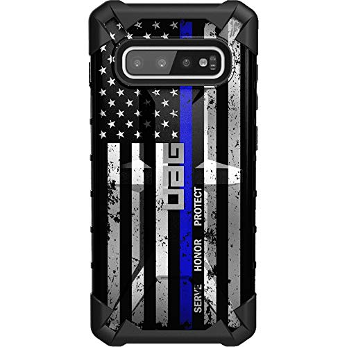 Serve, Honor, Protect - Thin Blue Line US Flag
