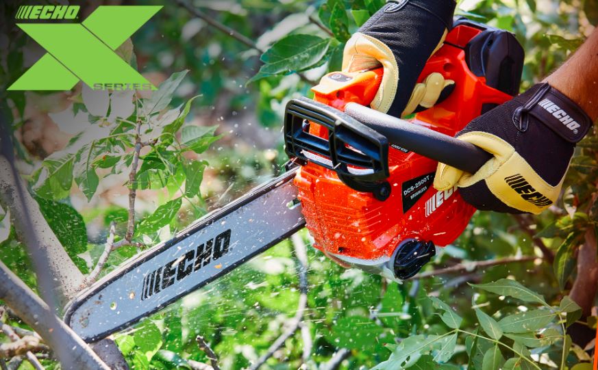 ECHO DCS 2500T 12-Inch 56V Lithium-Ion Cordless Top Handle Chainsaw - Lightweight & Powerful for Tree Trimming, Pruning & Landscaping