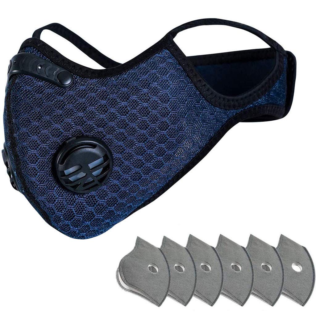 Reusable Dust Proof Sports Face Mask - Adjustable for Running, Cycling & Outdoor Activities - Breathable & Comfortable for Better Personal Protection - Ideal for Hiking, Gym & Travel