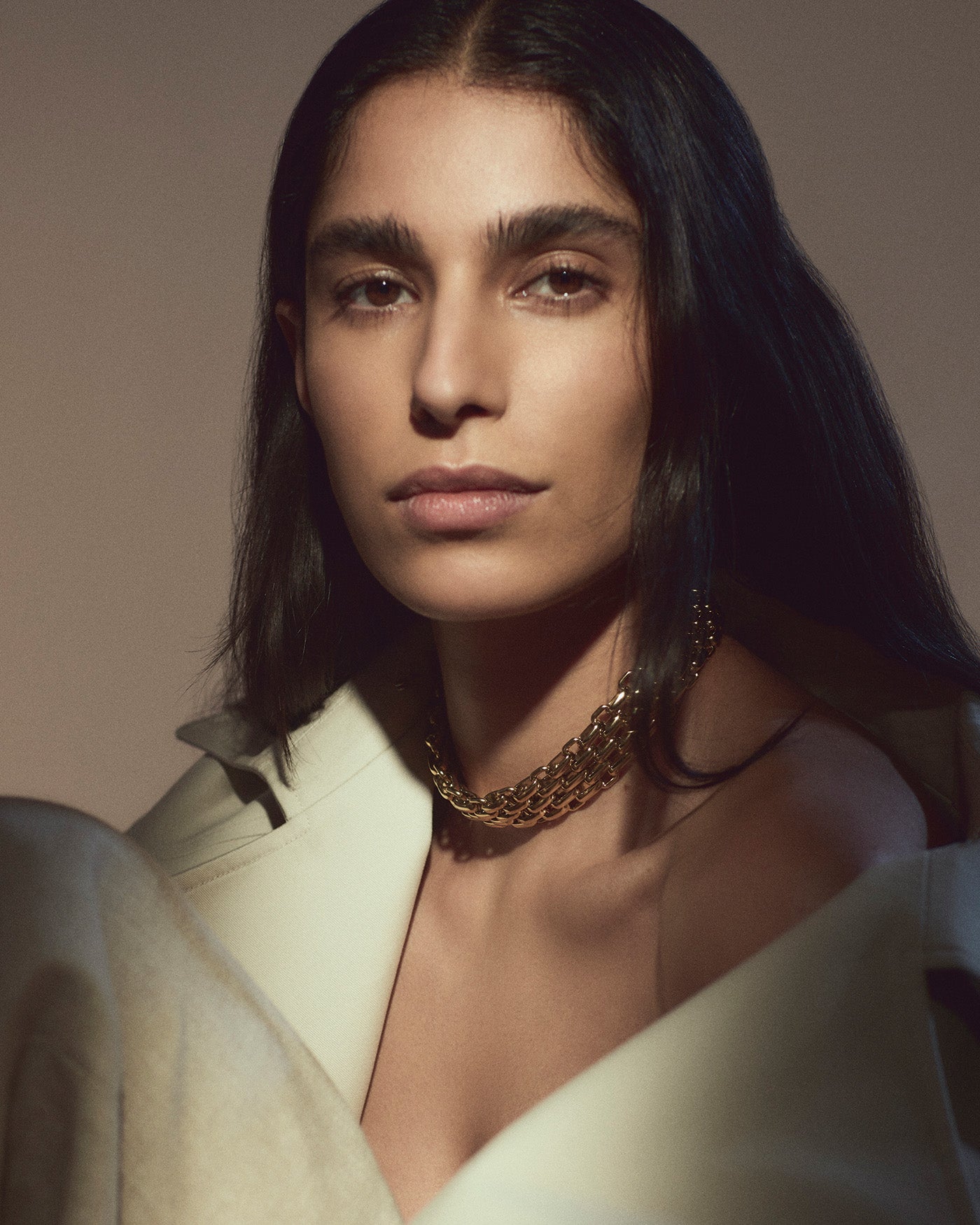 Penelope Gold Choker Necklace - Elegant Layering Piece for Women, Perfect for Date Nights & Special Occasions