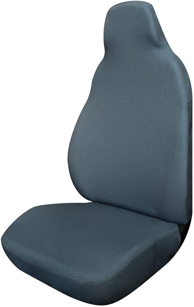 Waterproof Blue Poncho Car Seat Cover - Universal Fit for Cars, Trucks & SUVs - Protects Seats from Pets, Kids & Spills - Ideal for Travel, Camping & Outdoor Adventures
