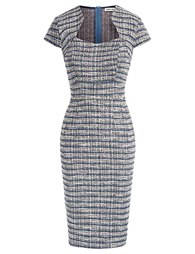 Tweed Plaid-blue