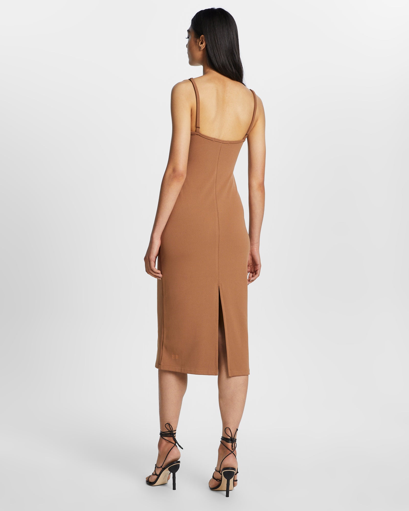 HURLEY Women's Casual Coffee Brown Dress - Comfortable & Stylish for Everyday Wear, Office, and Outings