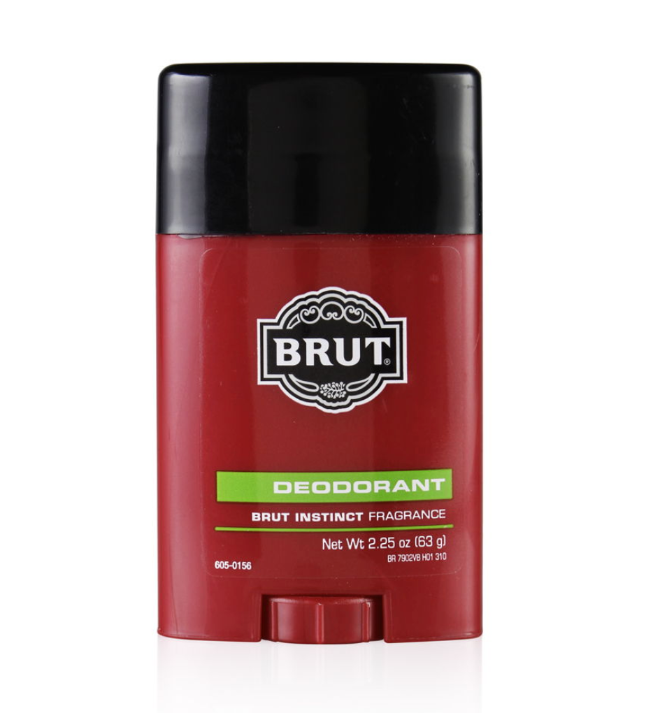 Brut Deodorant for Men - Instinct Fragrance (Red) 63g - Long-Lasting Protection - Perfect for Gym, Work & Daily Use