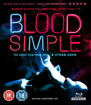 Blood Simple Blu-ray | Coen Brothers' Classic Thriller | Perfect for Movie Nights & Collector's Editions