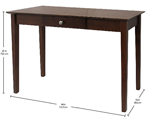 Winsome Rochester Antique Walnut Console Table - Entryway Sofa Table, Hallway Accent Table for Living Room, Bedroom & Office Decor