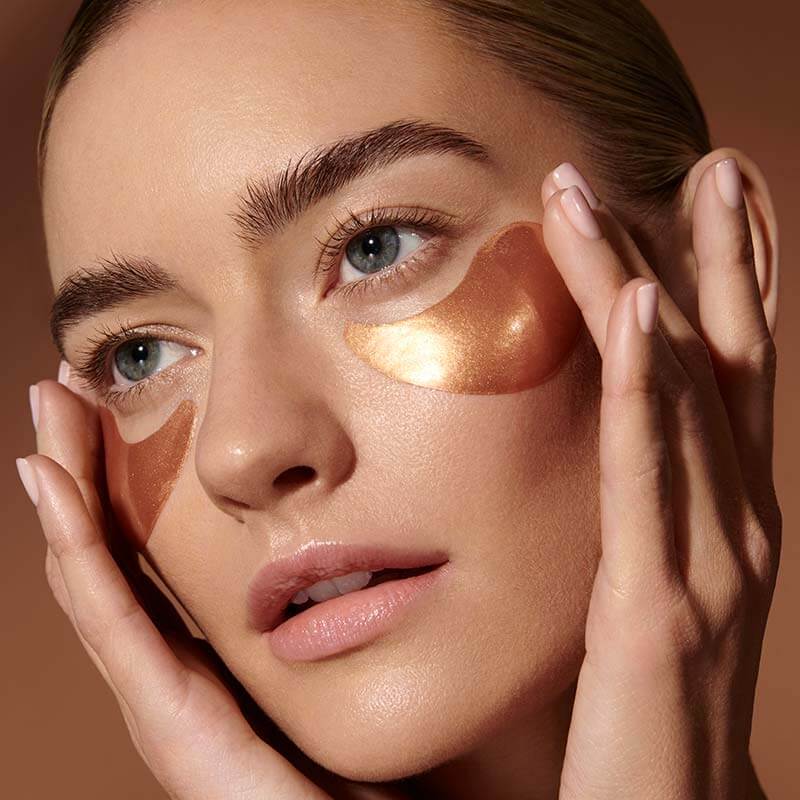 **Lightweight Hydrogel Eye Patches for Dark Circles & Puffiness - Single Use Under Eye Masks for Skincare & Relaxation - Perfect for Travel, Work & Self-Care**