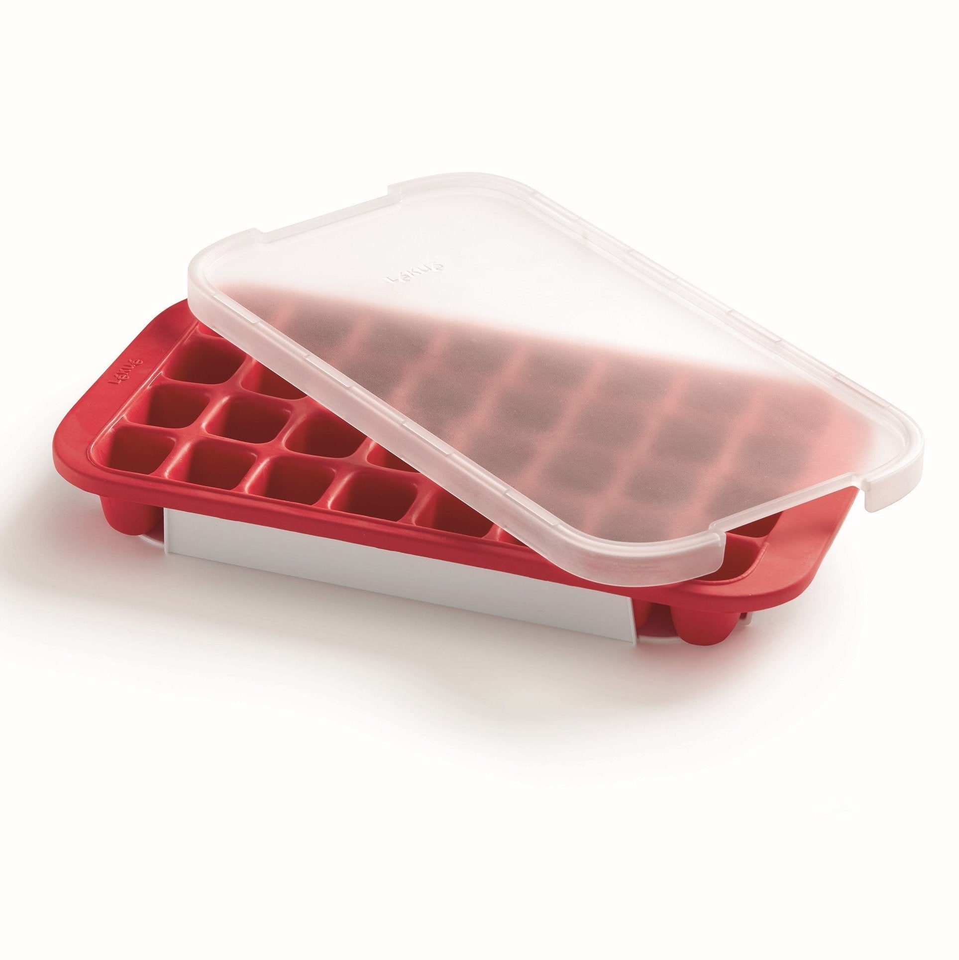 Industrial Ice Cube Tray With Lid - Large Capacity Silicone Ice Maker for Bars, Restaurants & Home Cocktails - Perfect for Commercial Use & Party Drinks
