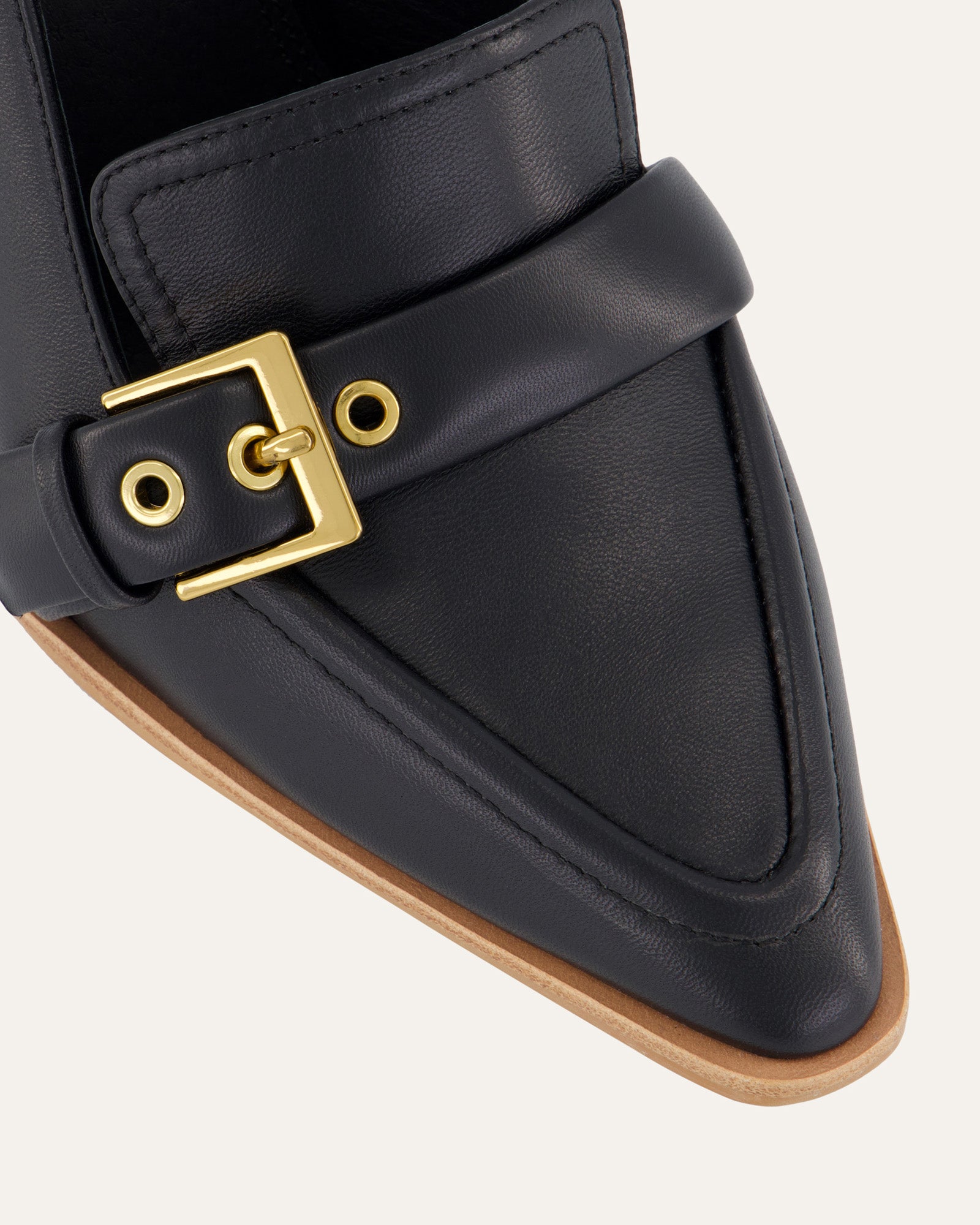 Stylish CODIE Black Leather High Heels for Women - Perfect for Parties, Weddings & Evening Events
