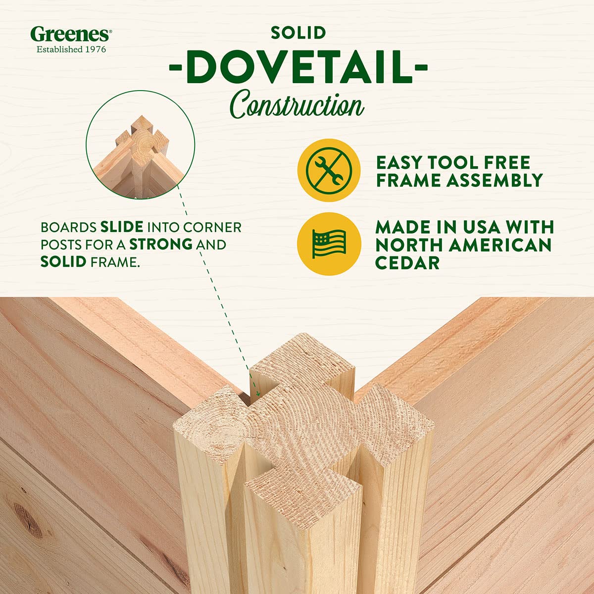 Premium Cedar Raised Garden Bed with Trellis - 16