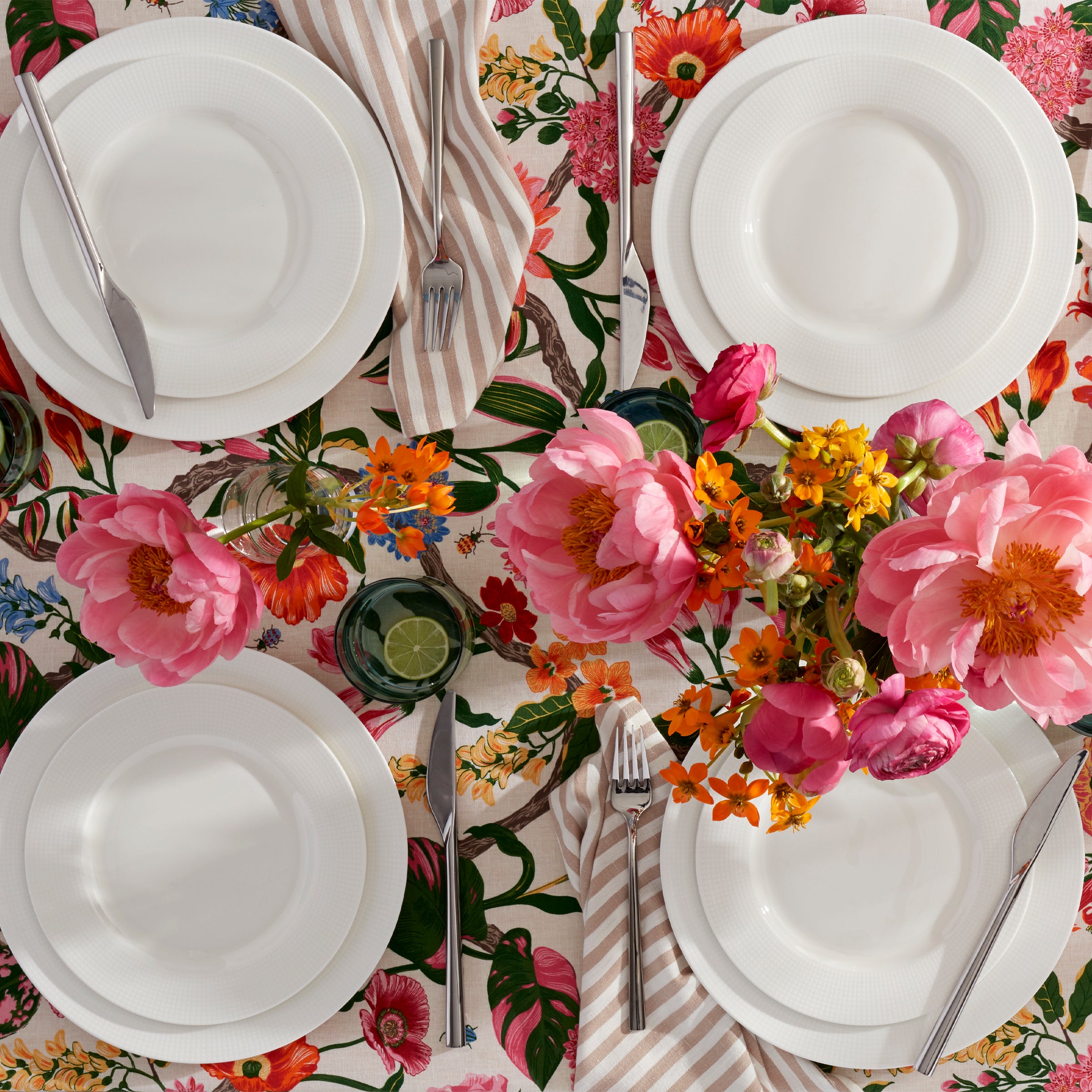 Premium Tuscany Classics Porcelain Dinner Plates Set of 6 - Elegant Italian-Inspired Tableware for Fine Dining & Entertaining - Perfect for Weddings, Holidays & Special Occasions