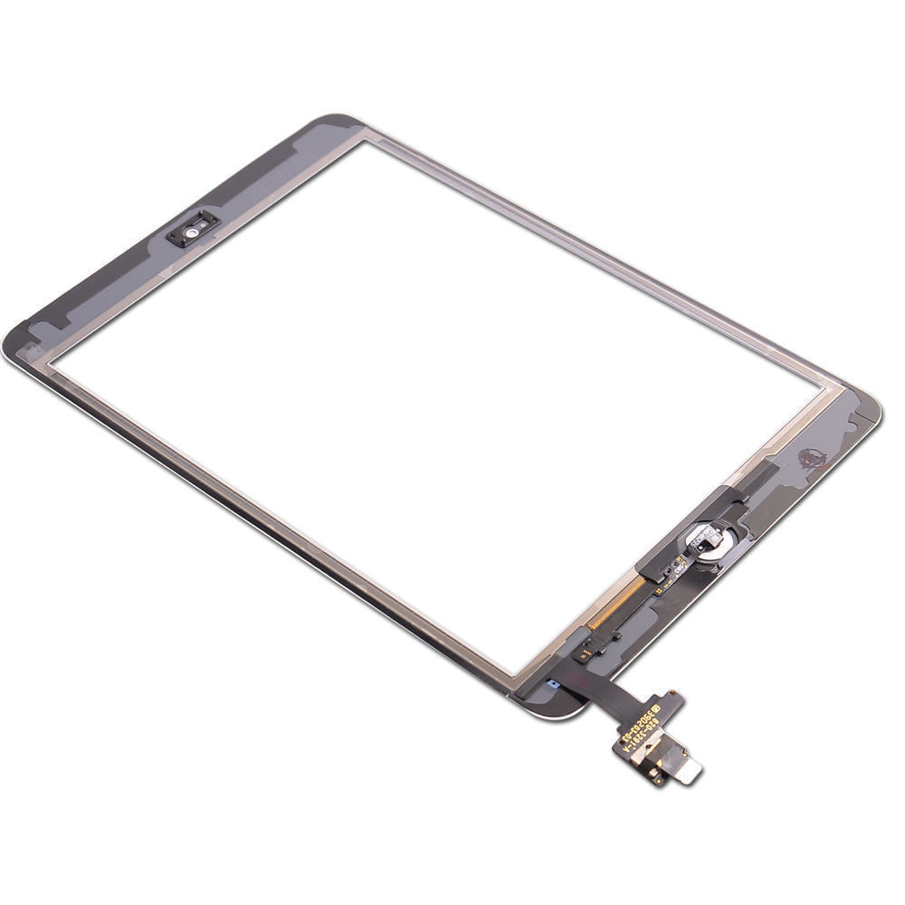 Premium iPad Mini 1 & 2 Glass Screen Replacement with Touch Digitizer - Black or White - DIY Repair Kit for Cracked or Damaged Screens - Perfect for Home, Office, or School Use