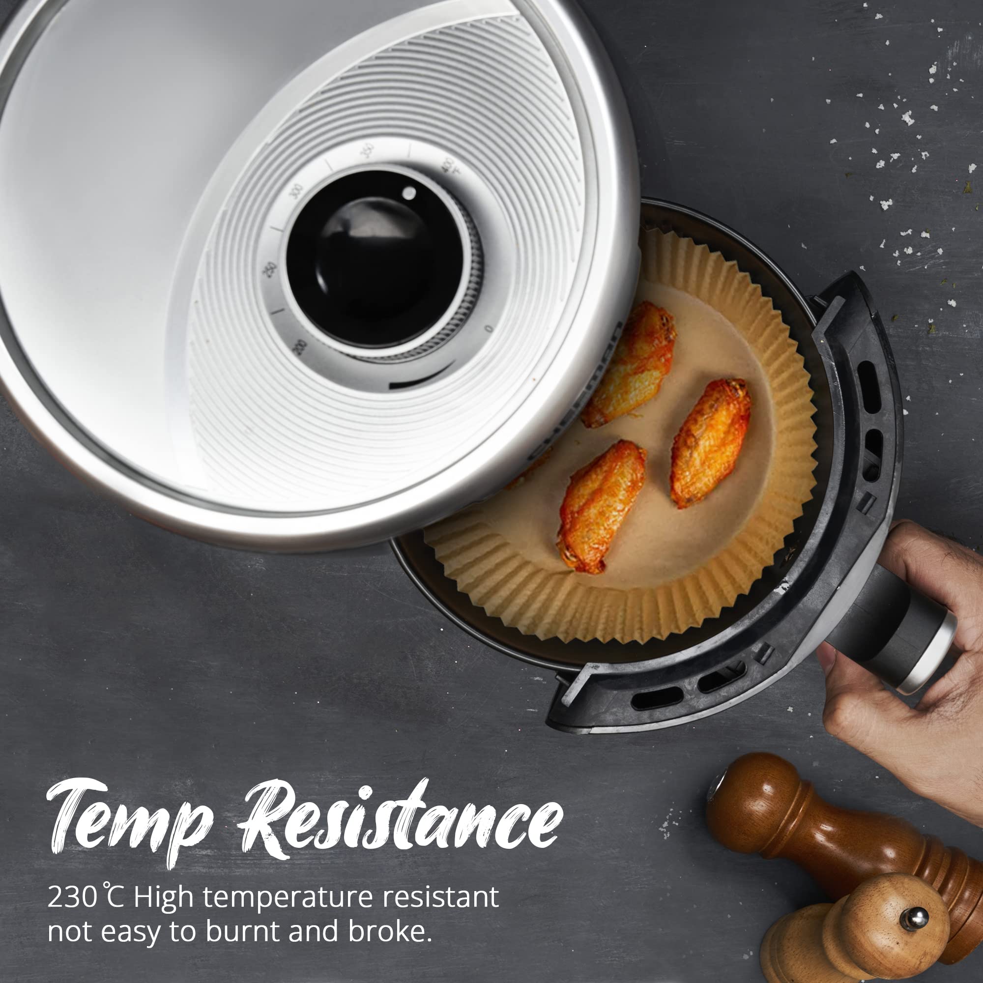 Non-Stick Air Fryer Liners - 7.87