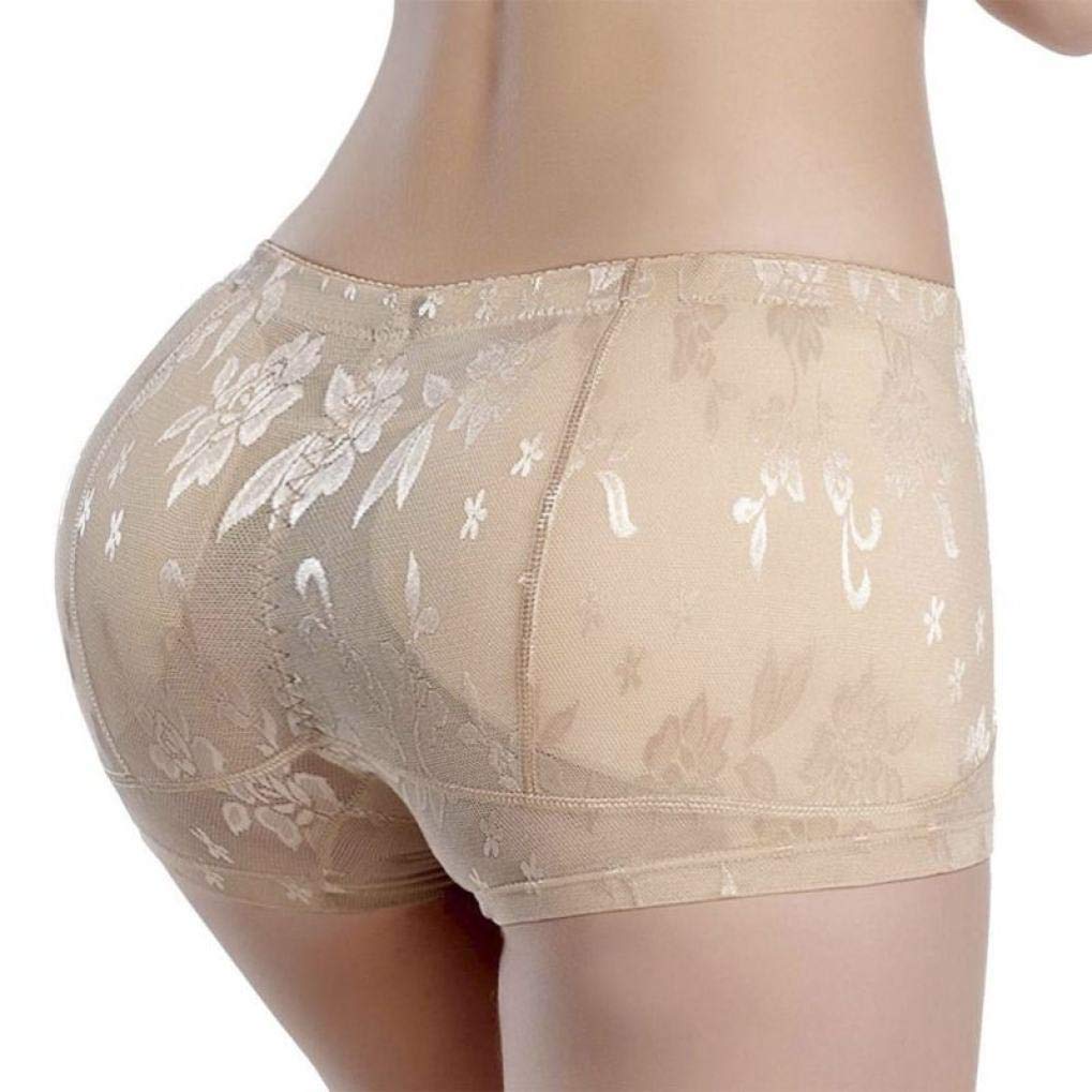 Women's Padded Butt Lifter Shorts - High Waist Tummy Control Shapewear for Workout & Everyday Wear | Comfortable & Seamless Underwear for Yoga, Gym & Body Shaping