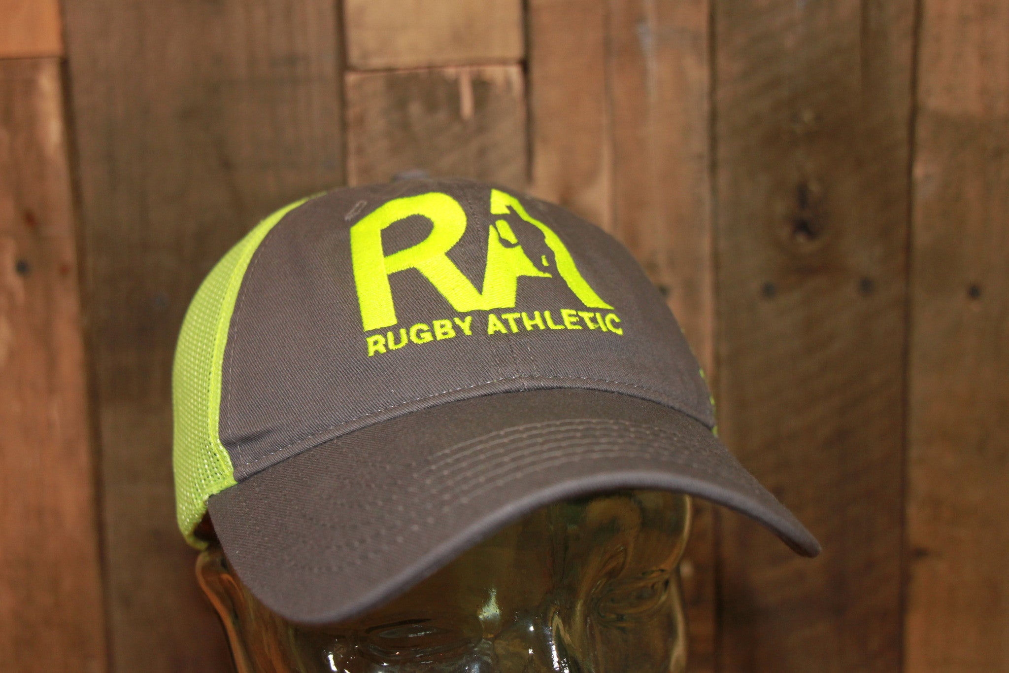 Rugby Athletic Neon Hat - High Visibility Sports Cap for Rugby, Running & Outdoor Activities - Perfect for Night Games & Training