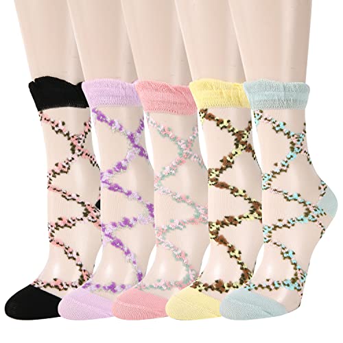 5 Pack-argyle Floral