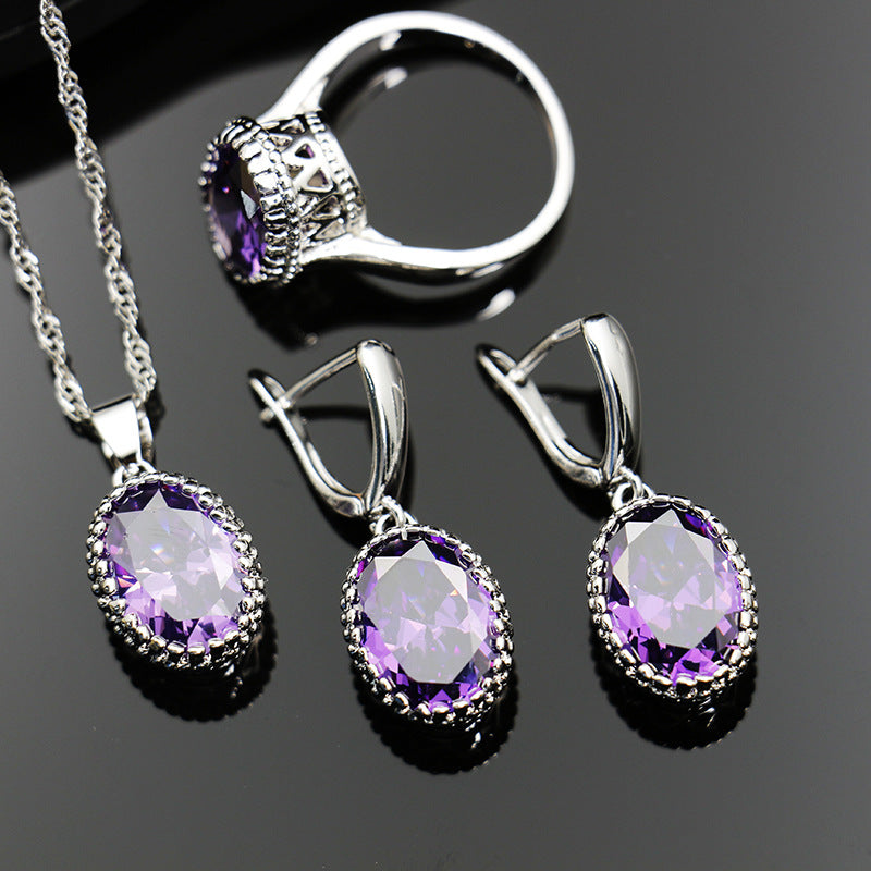 Elegant Bridal Wedding Jewelry Set with Diamond Hair Claw - Perfect for Bridal Shower, Wedding Ceremony & Formal Dinner Parties