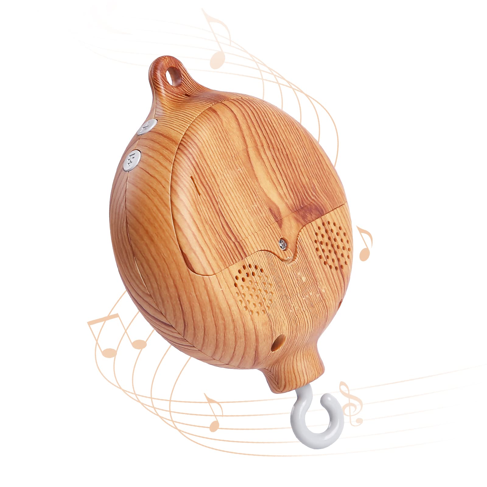 Baby Bed Mobile Music Box with 35 Melodies - Perfect for Nursery & Crib Decor