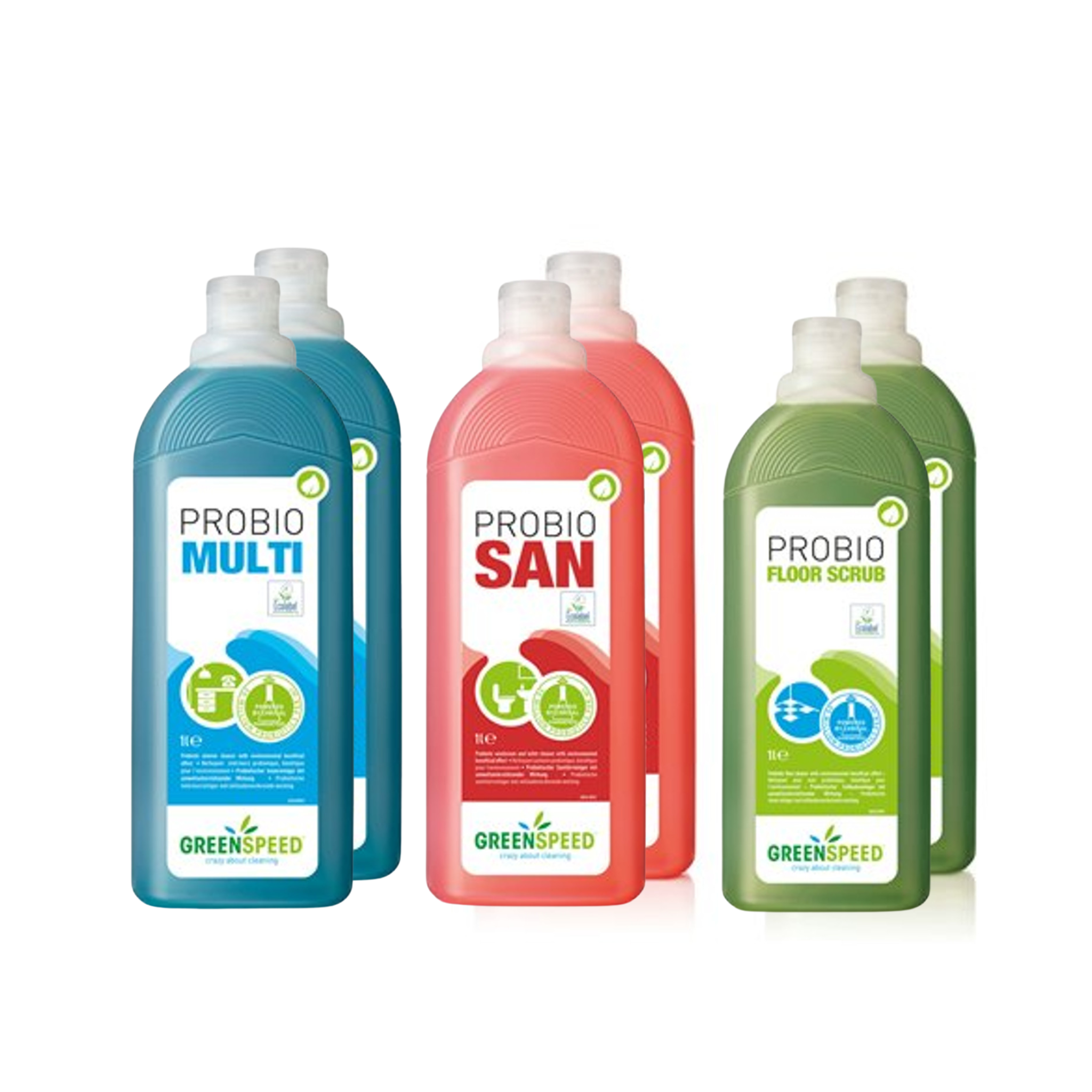 Greenspeed Cradle to Cradle Certified Probiotic Concentrate Cleaner Starter Kit - Eco-Friendly Multi-Surface Cleaning Solution for Home, Kitchen & Bathroom