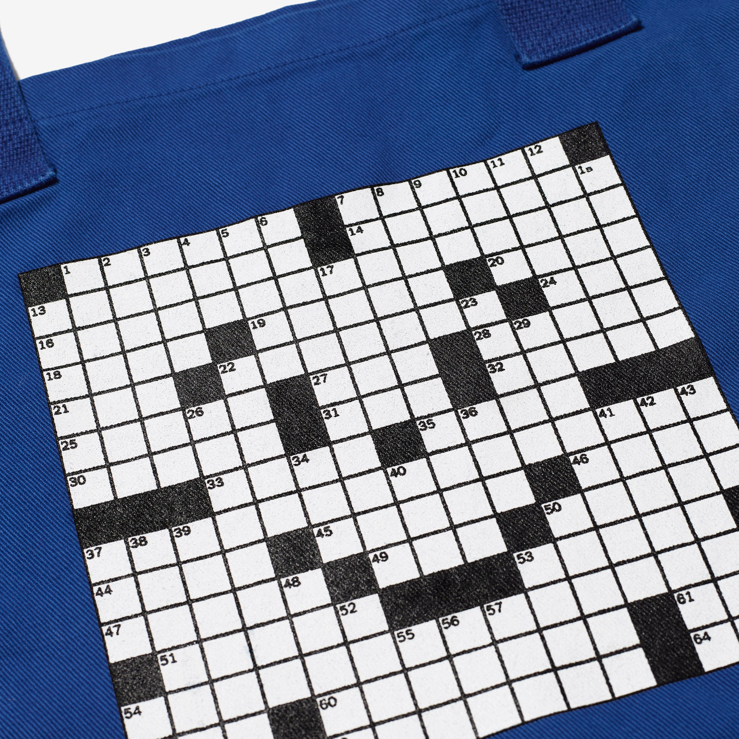 Stylish Crossword Smile Tote Bag - Durable Canvas Shopping Bag for Women - Perfect for Groceries, Beach, Work & Daily Use