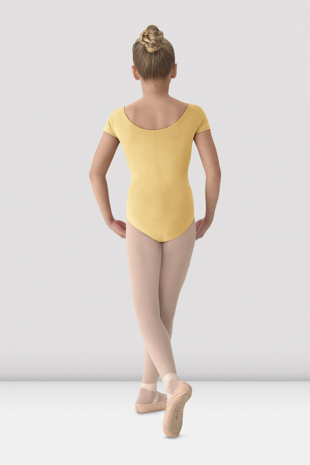 Girls Mirella Classic Short Sleeve Leotard - Ballet Dance Wear for Kids, Toddler & Youth - Perfect for Dance Class, Recital & Performance