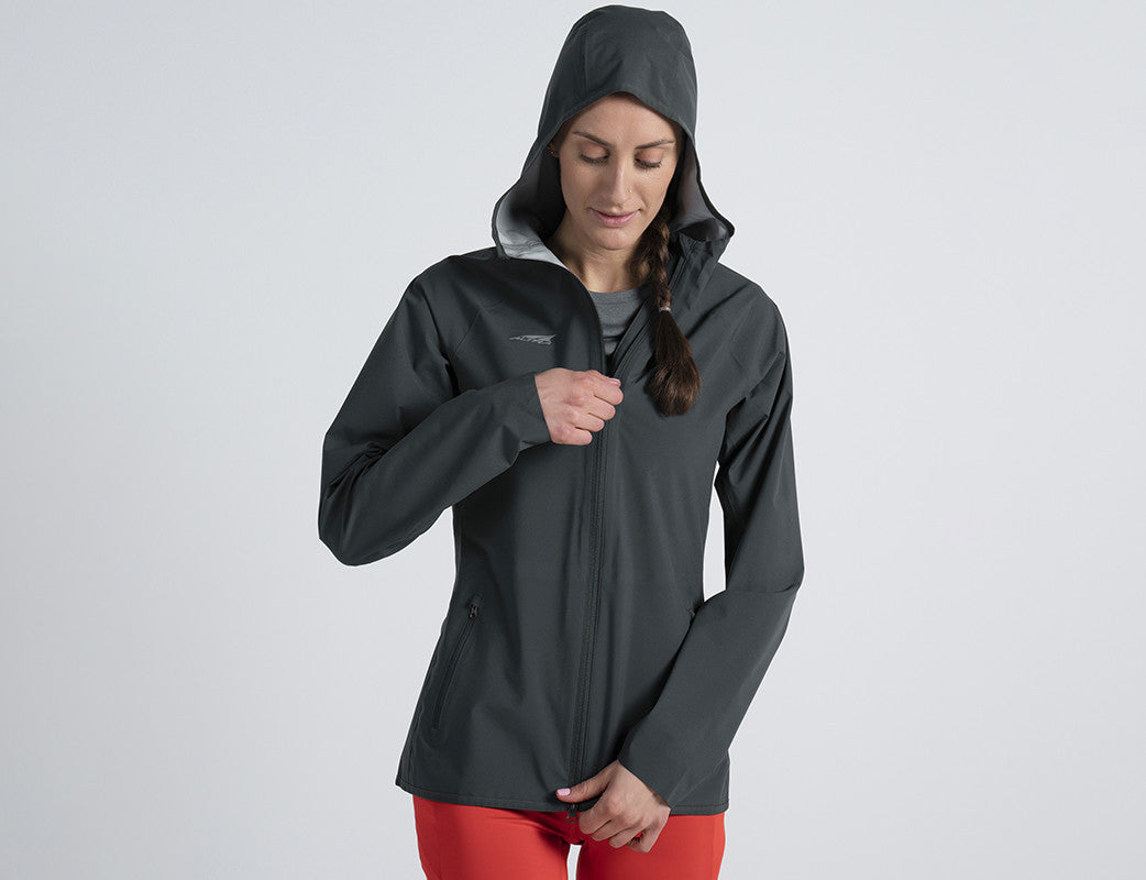 Waterproof Running Jacket for Women - Lightweight Windproof Rain Jacket for Outdoor Jogging, Hiking & Fitness Activities