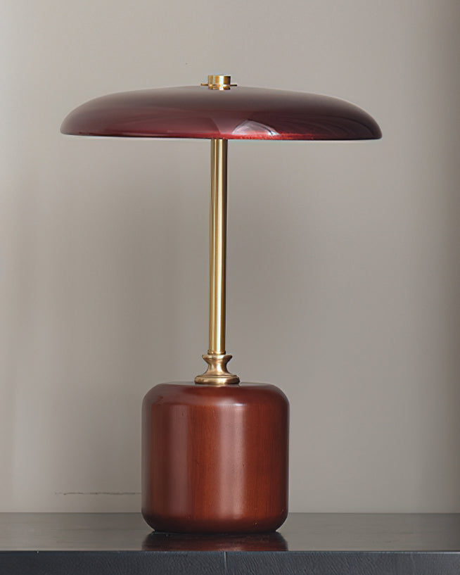Alaula Modern LED Table Lamp with USB Port - Adjustable Brightness for Bedroom, Living Room & Office Desk Lighting