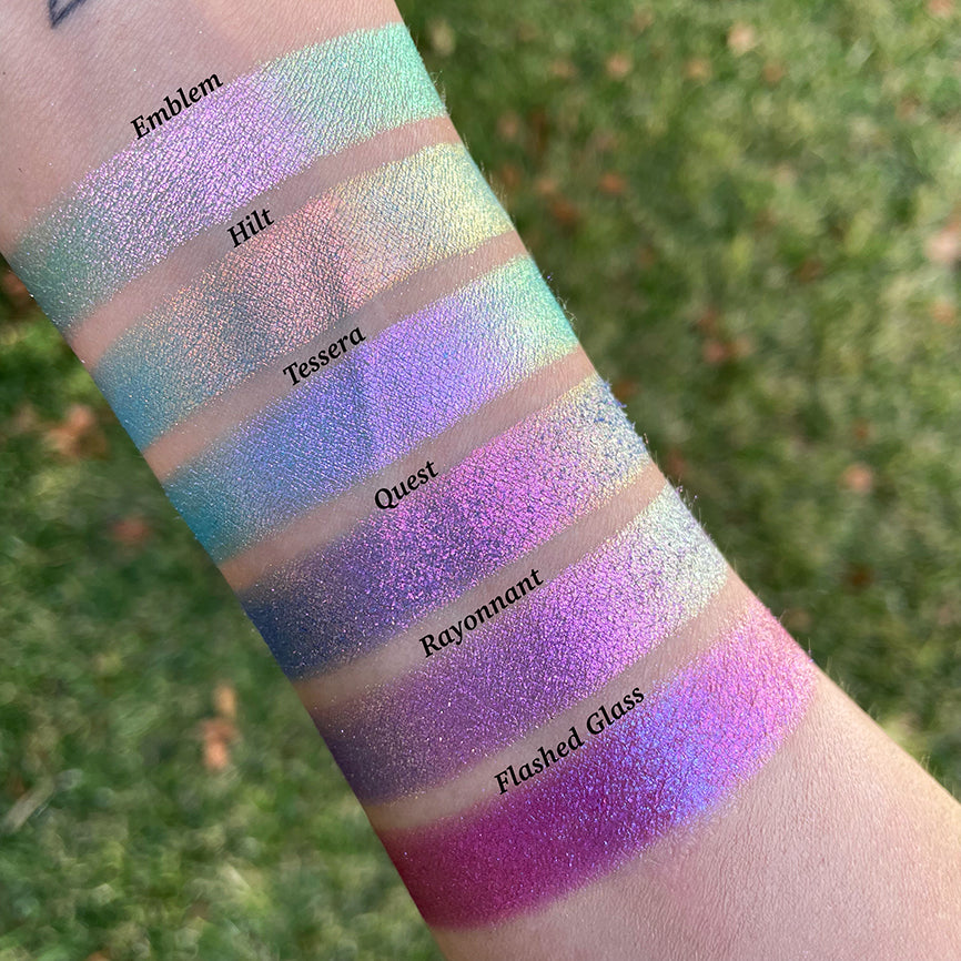 Hilt Electric Multichrome Eyeshadow - Long Lasting Vibrant Eyeshadow Palette for Party, Night Out & Special Occasions