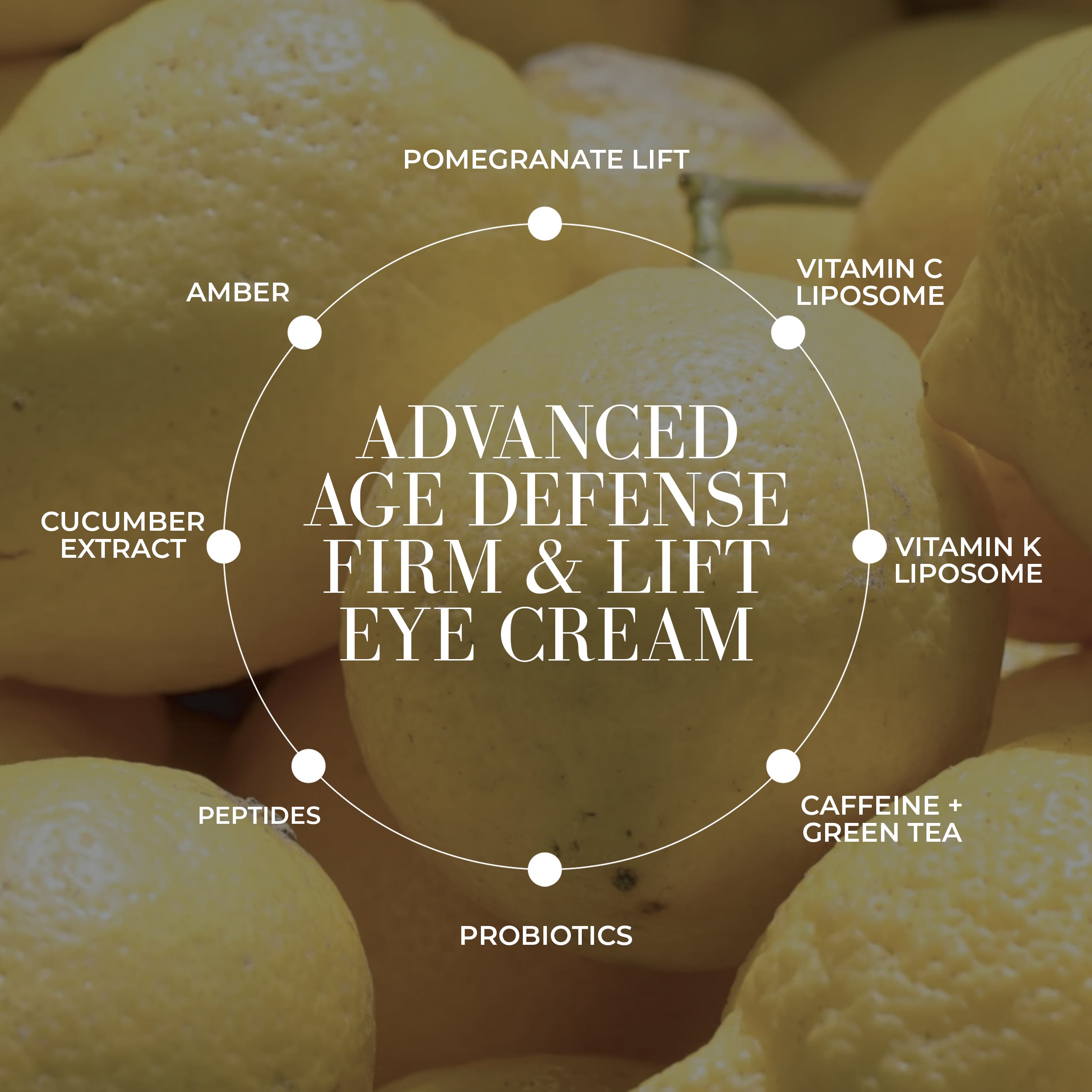 Eye C Firm - Anti-Aging Eye Cream for Dark Circles & Wrinkles | Brightening & Hydrating Under Eye Treatment for Women & Men | Perfect for Night Routine & Travel Skincare