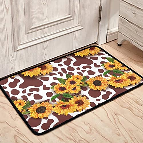 Sunflower Brown Cow Print