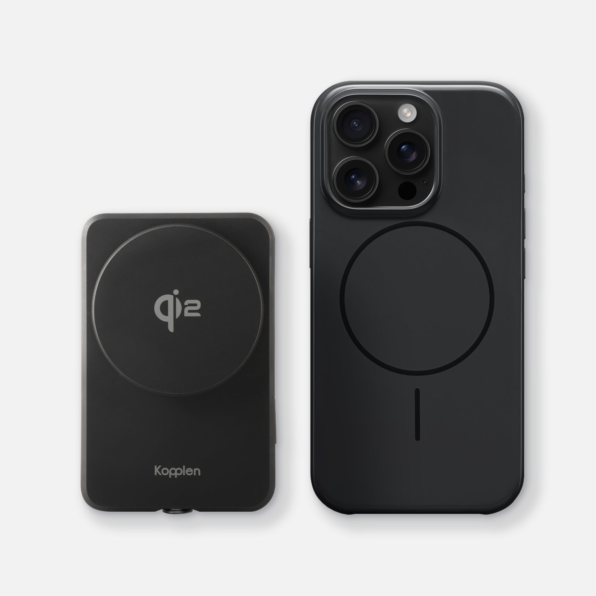 Qi2 Wireless Power Bank 8000mAh with Built-in USB-C Cable - Fast Charging Portable Battery for iPhone, Android, AirPods - Perfect for Travel, Work, and Outdoor Adventures