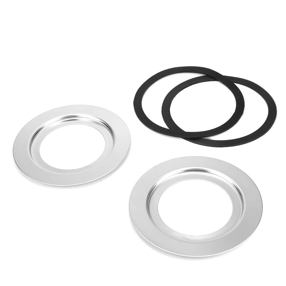 Stainless Steel Sink Waste Disposal Adapter - Rust Resistant, Easy Installation for Food Waste Disposer - Perfect for Kitchen Sink Accessories & Garbage Disposal Systems