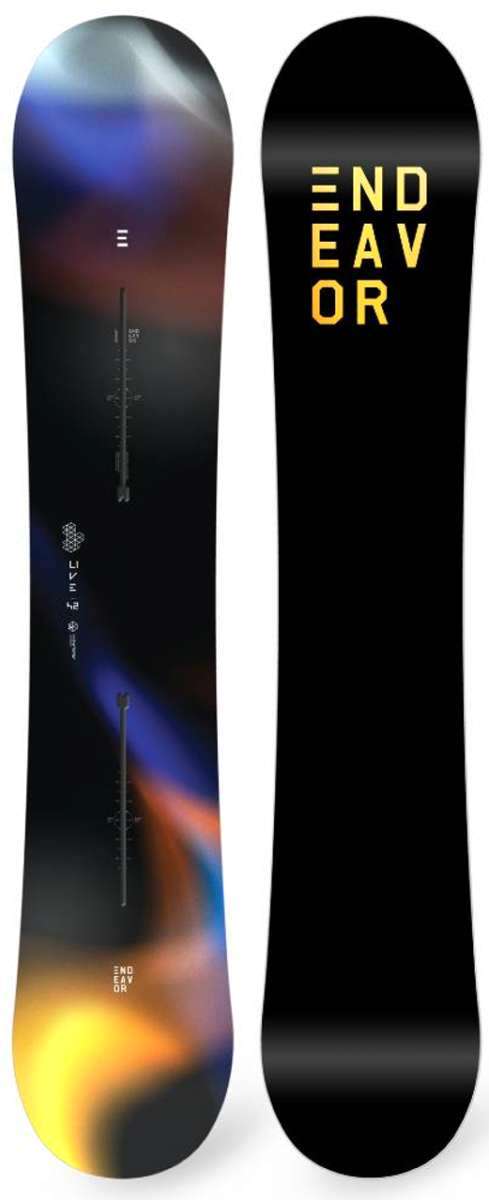 Endeavor Live Snowboard 2023 - Premium All-Mountain Freestyle Snowboard for Men & Women | Perfect for Powder, Park & Freeride | Best for Snowboarding Enthusiasts & Winter Sports Lovers