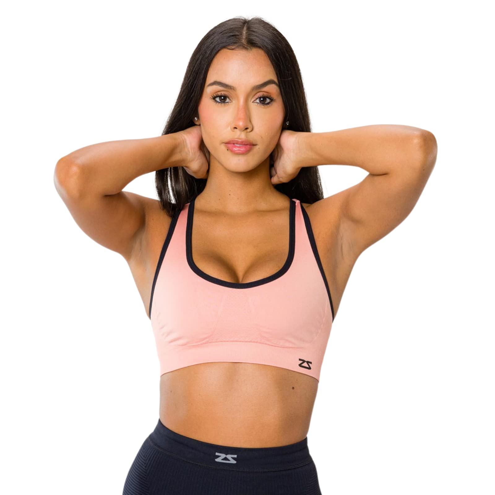 Zensah Gazelle 2.0 Women's High Impact Sports Bra - Breathable Workout & Running Support Top for Fitness, Yoga, CrossFit | Perfect for Gym, Marathon Training & Active Lifestyle