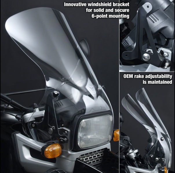 ZTechnik R1100GS VStream Windshield - High-Performance Motorcycle Windshield for BMW R1100GS - Perfect for Touring, Commuting & Adventure Riding