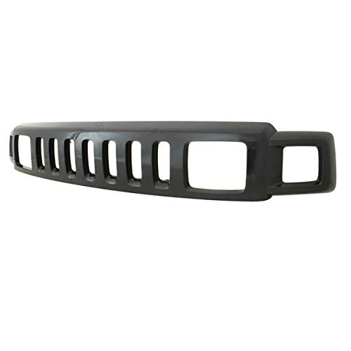 06-10 Hummer H3 & 09-10 H3T Front Upper Main Grille Assembly - OEM Style Replacement Grill - Perfect for Off-Roading & Truck Customization