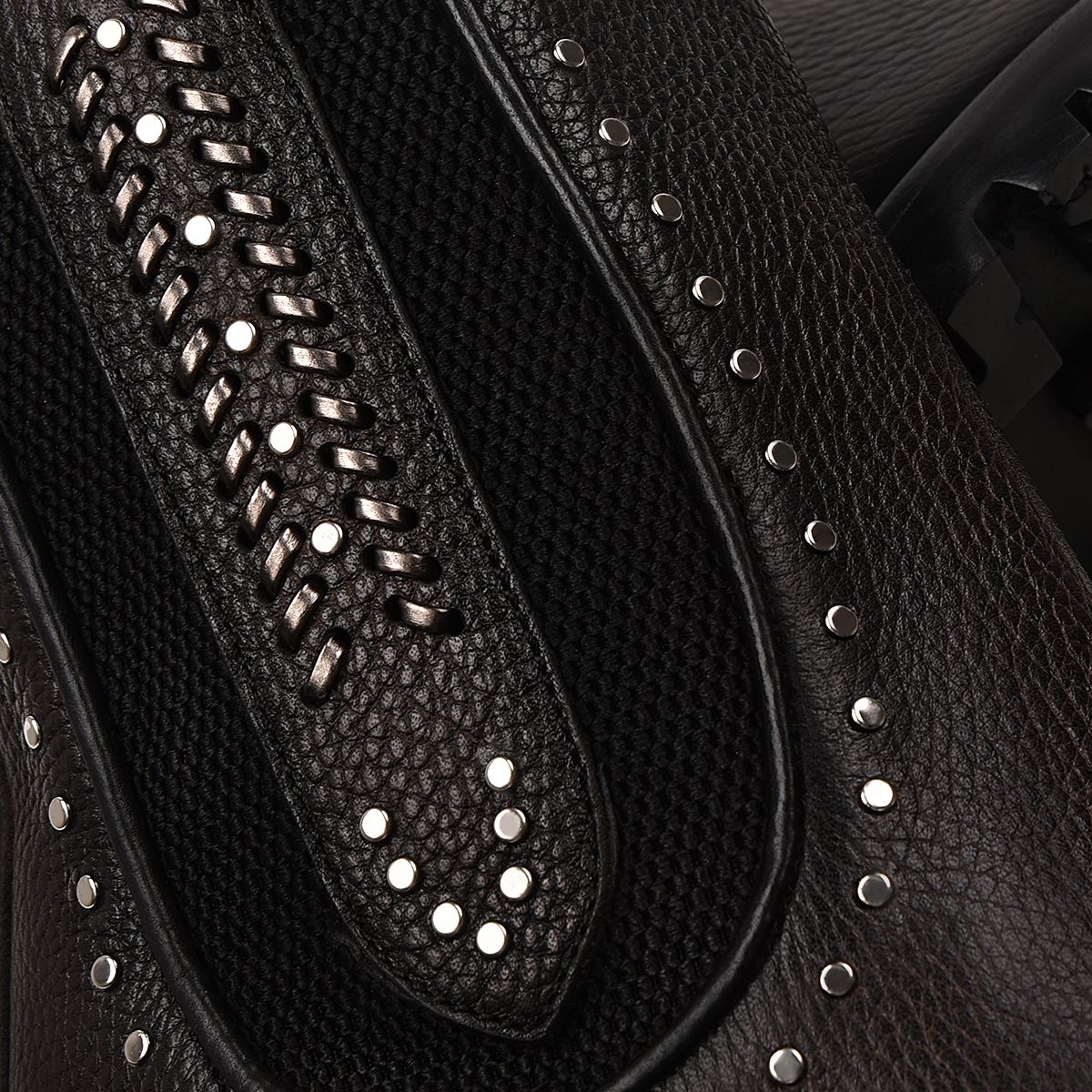 4N01RS Women's Black Fashion Western Leather Studded Ankle Booties - Perfect for Cowgirl Outfits, Country Concerts & Casual Wear