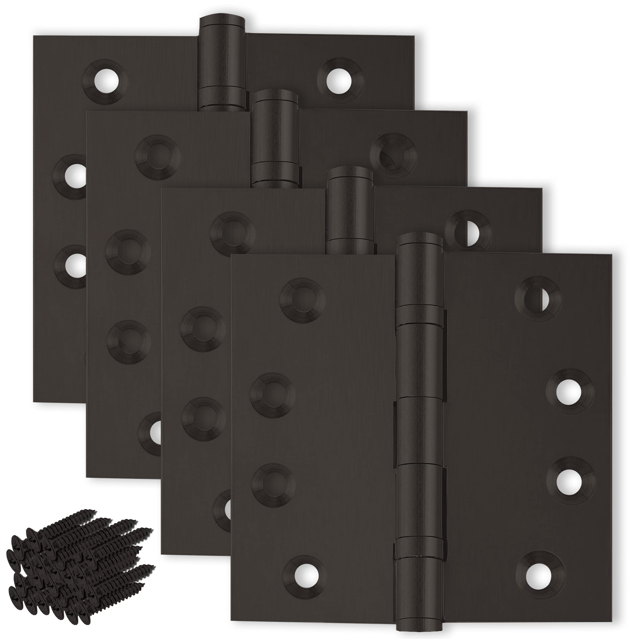 Heavy Duty Solid Brass Door Hinges 4.5