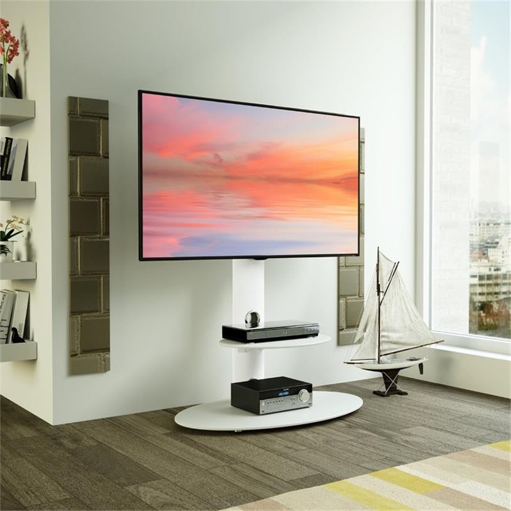 AVF Steel TV Floor Stand with Mounting Column for 32
