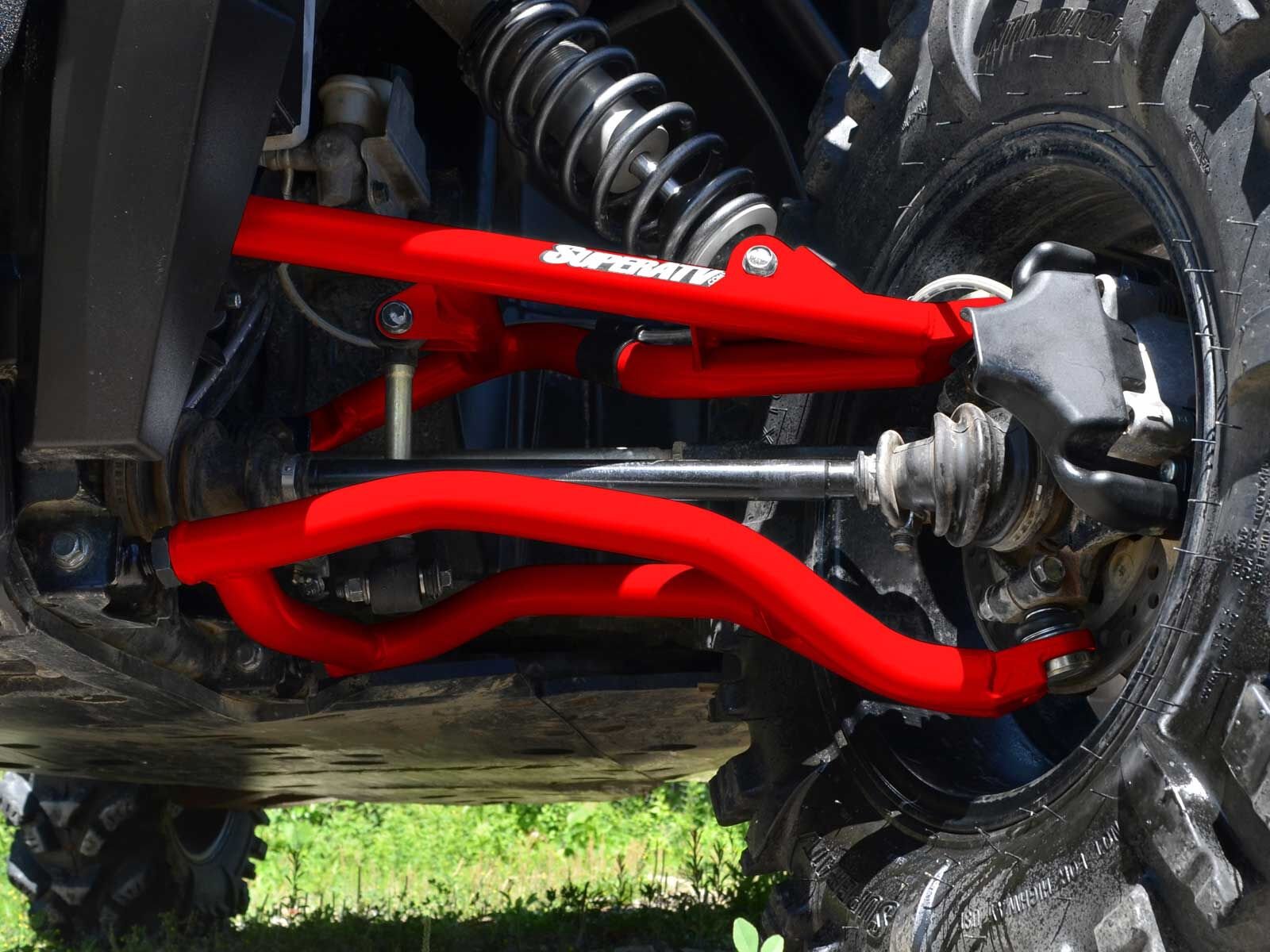 SuperATV Heavy Duty High Clearance A-Arms for Polaris RZR S 900 / RZR 4 900 (2015-2016) - 1.5