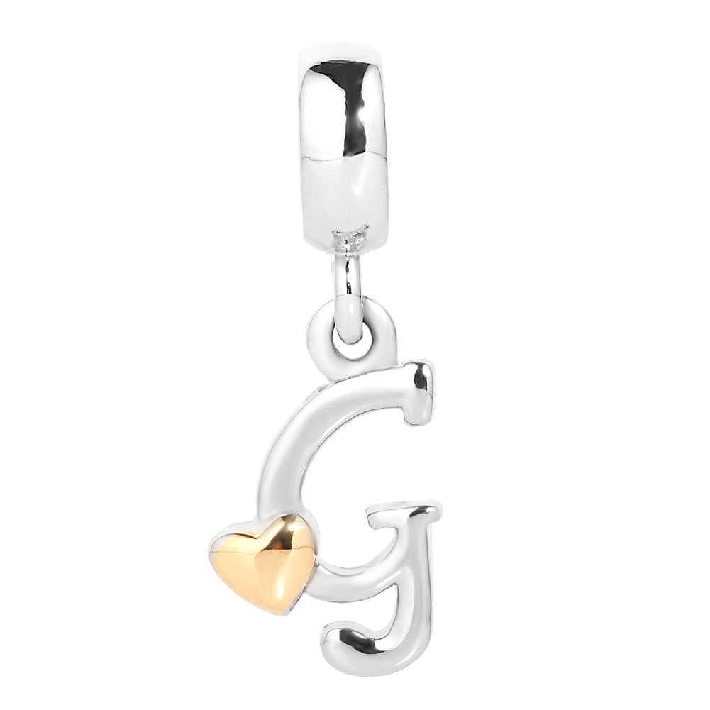 A-Z Alphabet Charm Dangle Beads for DIY Bracelets - Perfect for Jewelry Making, Personalized Gifts & Party Favors