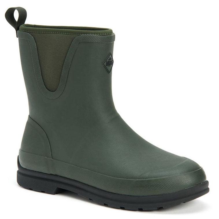 Muck Boot Company Men's Muck Originals Pull-On Mid Boots - Waterproof Rubber Work Boots for Outdoor, Hunting & Farming | Durable & Comfortable Winter Footwear