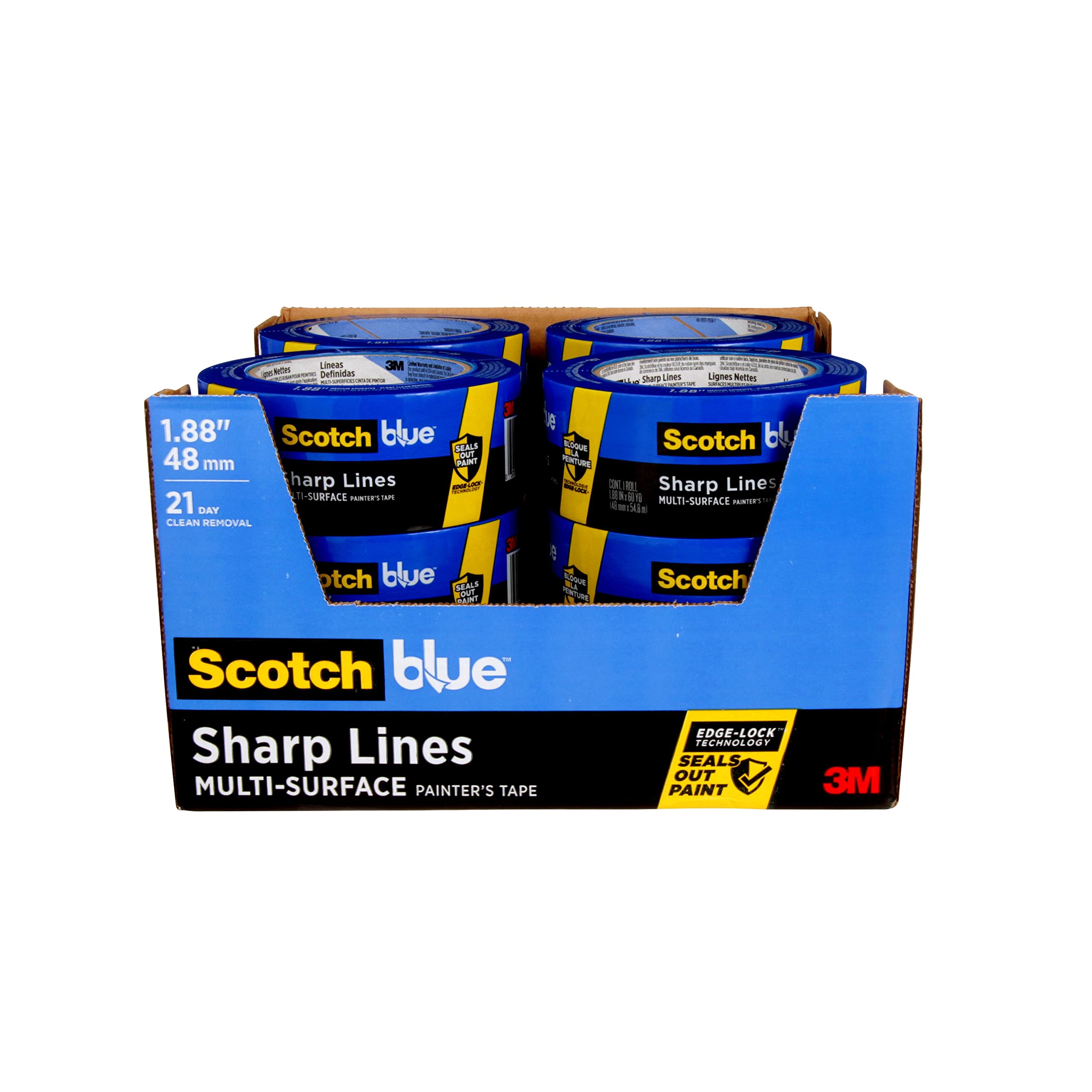 ScotchBlue Sharp Lines Multi-Surface Painter's Tape - 1.88
