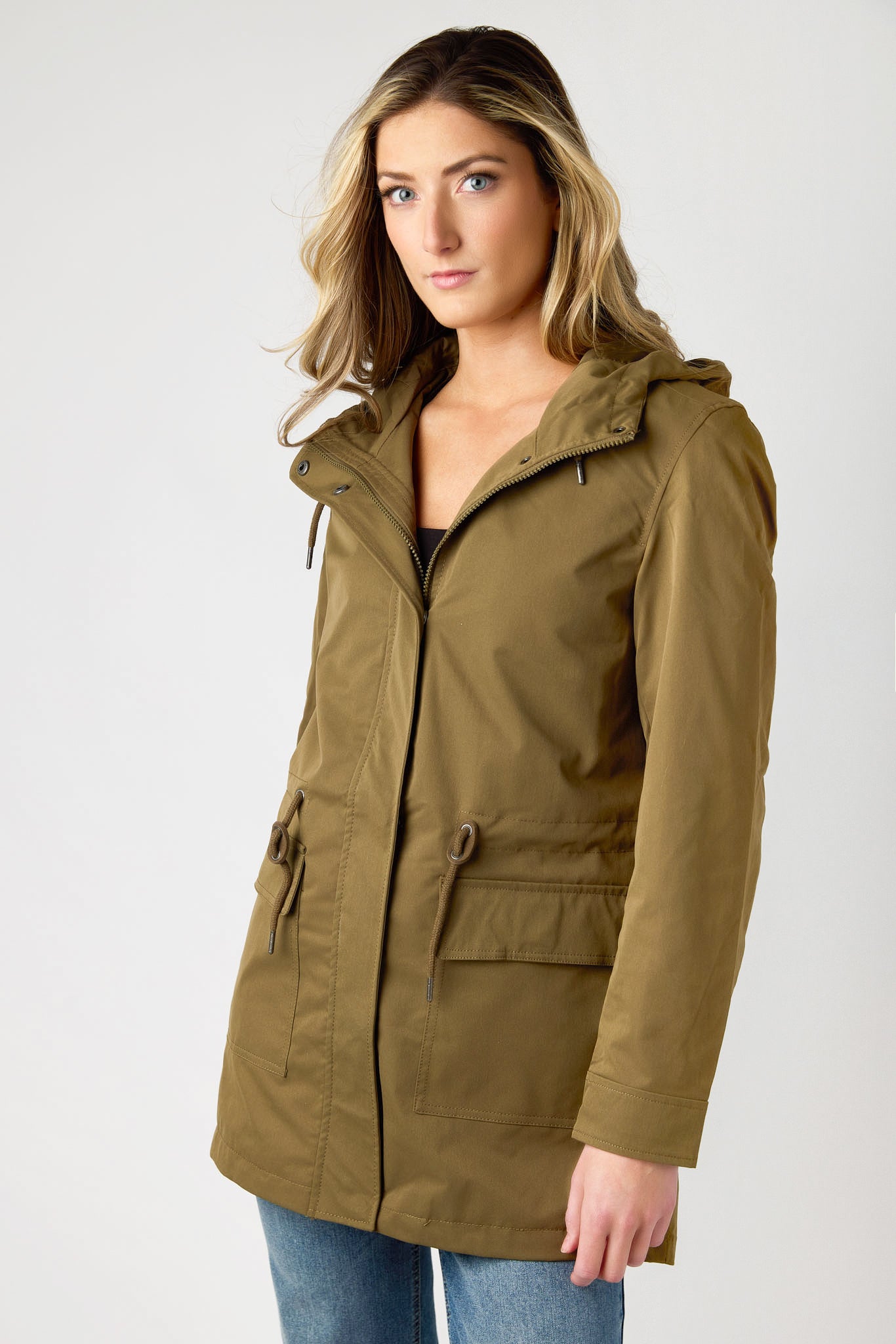 ONLY Louise Hooded Parka Women's Winter Coat - Waterproof Windproof Long Jacket for Cold Weather | Outdoor Hiking, Skiing, Snowboarding, Daily Wear